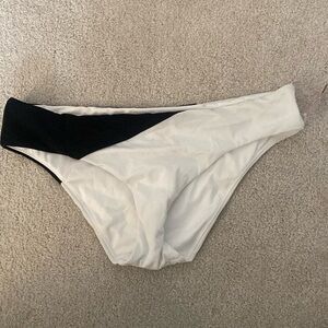 victoria’s secret split color swim bottoms